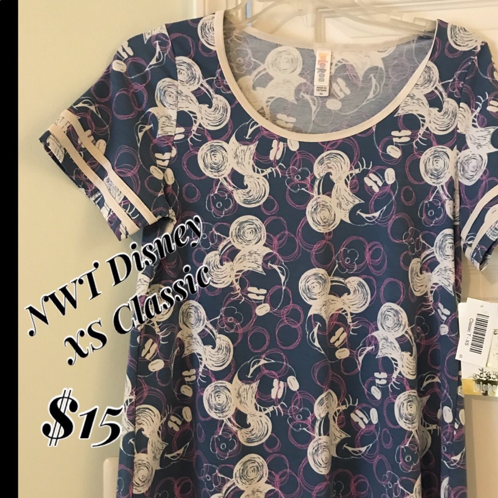 NWT Lularoe Disney classic T